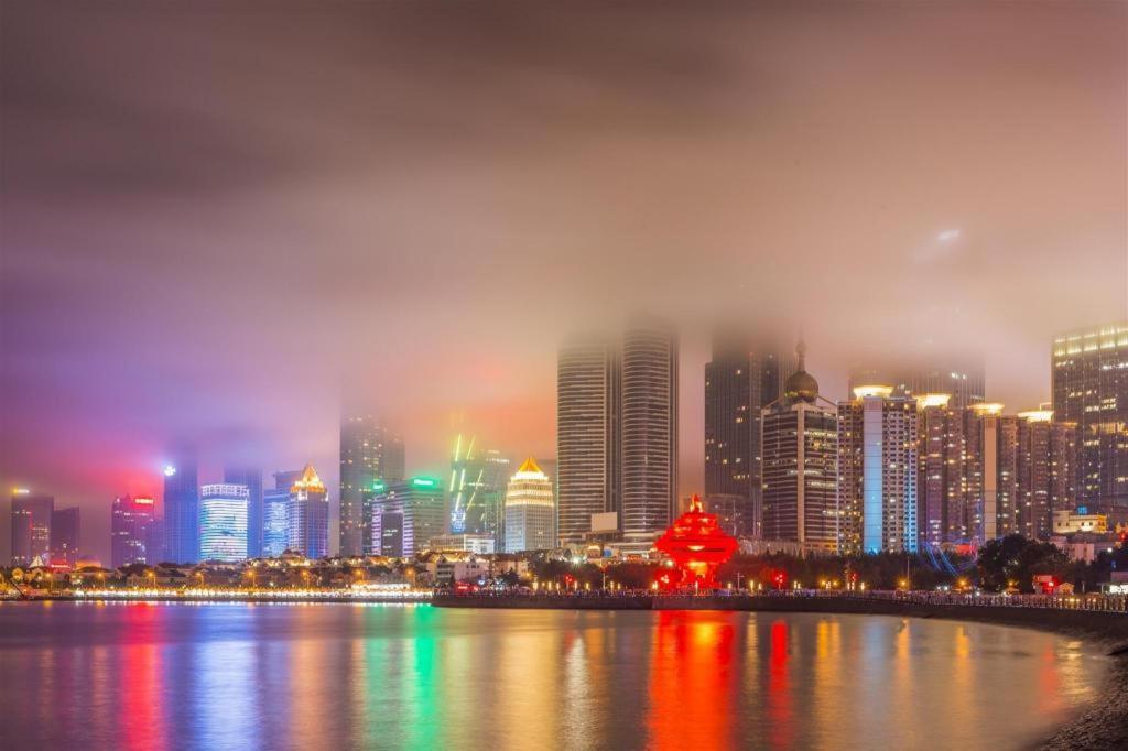 Jinjiang Inn Qingdao Wu Si Square Nanjing Road Bagian luar foto